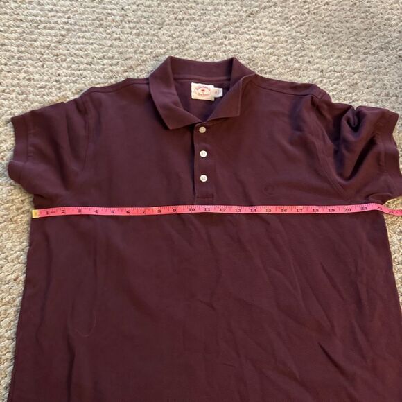 Brooks Brothers Red Fleece Maroon Cotton Polo- Size XL - Picture 8 of 13